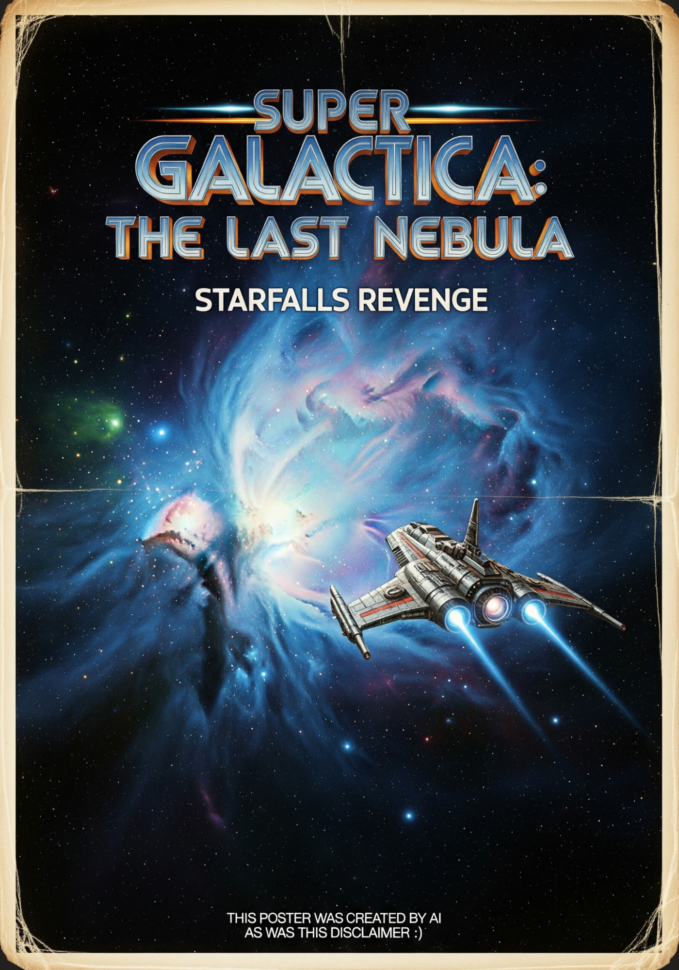 Imagen 4 Fast demo - retro sci-fi movie poster