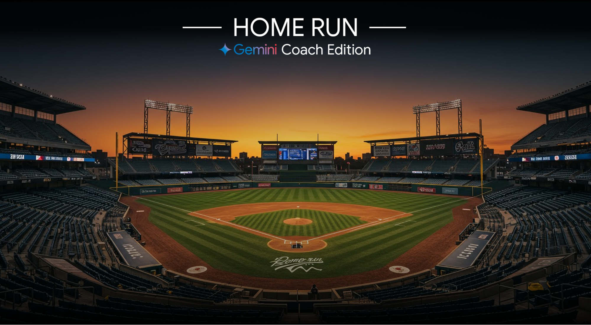 'Home Run: Gemini Coach Edition' demo built with Gemini 2.0 Flash