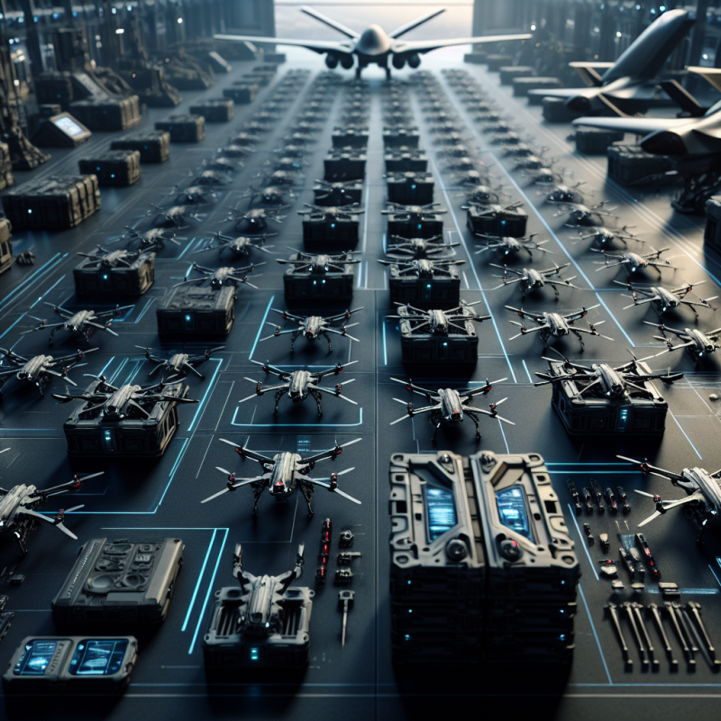 Illustration representing Swarm Forge in context of Tehnologia Swarm Forge și Impactul ei în Militar