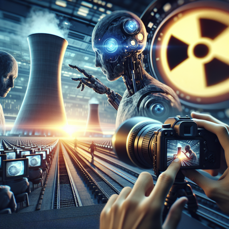 Illustration representing Inteligența Artificială și energia nucleară in context of Inteligenta Artificiala si Era Nucleara: Un Mariaj Energetic Inevitabil?