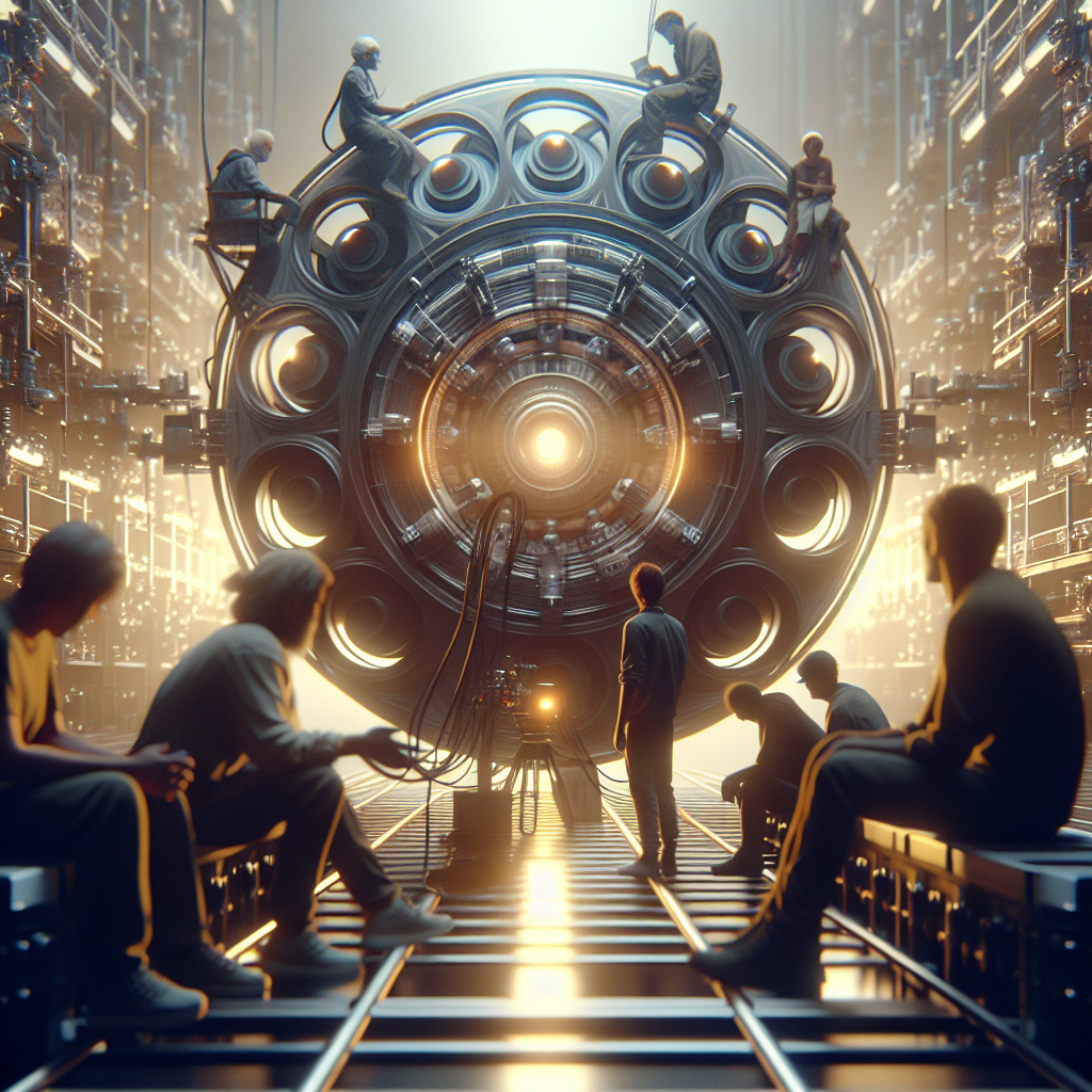 Illustration representing tehnologii de generare video in context of Revoluția Digitală în Cinematografie: Cum Democratizează Tehnologia Noua Eră a Filmului